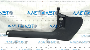 Door sill trim inner front left Audi A6 C7 12-18 black, scratches