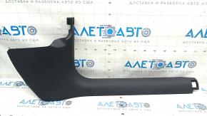 Door sill trim inner front right Audi A6 C7 12-18 black, scratches