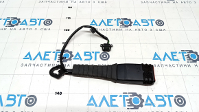Seat belt latch front right Audi A4 B8 08-16 black
