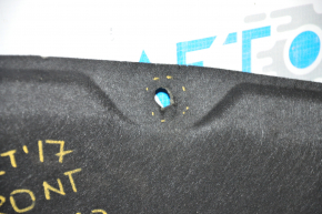 Chevrolet Bolt 17 hood insulation - rupture of fasteners