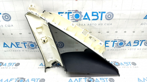Rear window trim left Audi A6 C7 12-18 black, broken fasteners, scratches
