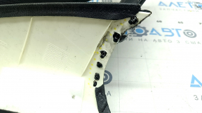 Rear window trim left Audi A6 C7 12-18 black, broken fasteners, scratches