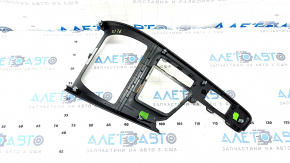 Center console trim BMW X1 F48 16-22 black matt