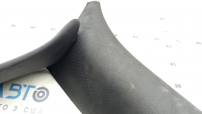 Rear window trim right Audi A6 C7 12-18 black, broken fasteners, scratches