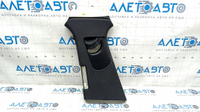 Upper center pillar trim left belt Audi A6 C7 12-18 under deflector, black