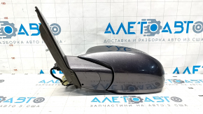 Side mirror left Honda Accord 14-17 6 pins, turn signal, graphite NH797M, rubbed