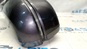 Side mirror left Honda Accord 14-17 6 pins, turn signal, graphite NH797M, rubbed