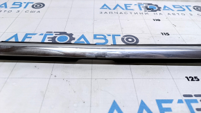 Molding door-glass central front left VW Passat b7 12-15 USA chrome, scuffs