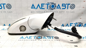 Side mirror right Ford Fusion mk5 13-20 11 pins, turn signal, heating, backlight, white UG, broken element, broken housing