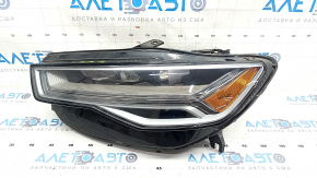 Front left headlight complete Audi A6 C7 16-18 rest LED, sand