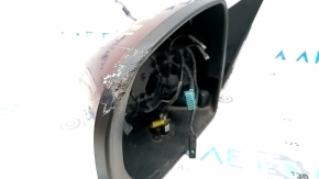 Side mirror left Jeep Cherokee KL 19-21 7+7 pins, BSM, heated, backlight, turn signal, red PRV, without element, worn