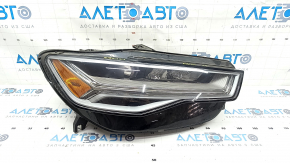 Front right headlight complete Audi A6 C7 16-18 rest LED, sand