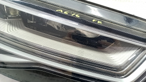 Front right headlight complete Audi A6 C7 16-18 rest LED, sand