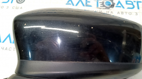 Left side mirror Mazda 3 14-16 BM prerest 3 pins, black, rubbed