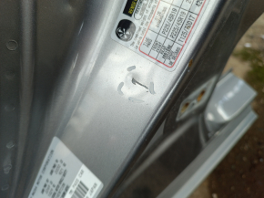 Front left quarter Mazda 6 13-17 with eyelash, sawed off, with central pillar, silver, butt on pillar