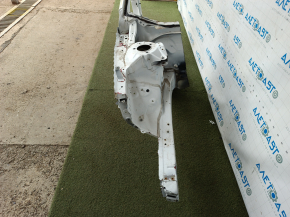 Front right quarter Toyota Camry v50 12-14 usa sawed off, with central pillar, white, painted 0.4mm-0.5mm
