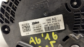 Generator Audi A6 C7 16-18 3.0T 180 Amp, Valeo, hums