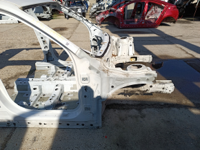 Front right quarter BMW X1 F48 16-22 on the body, white