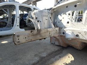 Front right quarter BMW X1 F48 16-22 on the body, white