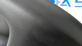Door trim card rear left BMW X5 G05 19-22 leather black without curtain, wood insert Alu Mesheffect, tears, dent