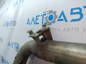 Muffler rear part with barrel BMW X1 F48 16-22 B46 AWD with damper, with catalytic converter