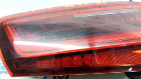 Inner light trunk lid right Audi A6 C7 16-18 rest, scratches, chip
