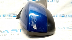Side mirror right Ford Escape MK3 17-19 rest 5 pins, heated, blue N6, worn