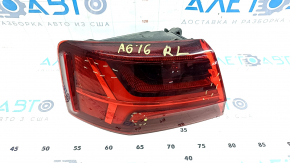 Light outer wing left Audi A6 C7 16-18 rest, scratches