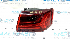 Lamp outer wing right Audi A6 C7 16-18 rest, scratches