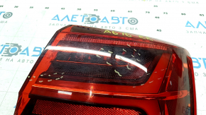 Lamp outer wing right Audi A6 C7 16-18 rest, scratches