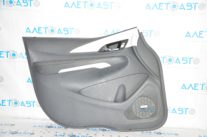 Door trim card front left Chevrolet Bolt 17- dark gray, BOSE, scratches, abrasions