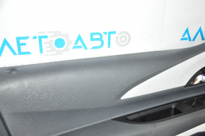Door trim card front left Chevrolet Bolt 17- dark gray, BOSE, scratches, abrasions