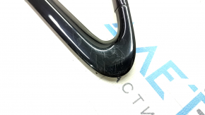 Roof molding left Audi A6 C7 12-18 black gloss, scratches