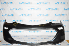 Front bumper bare Chevrolet Bolt 17-21 graphite G7Q, scratches, abrasions, small dent
