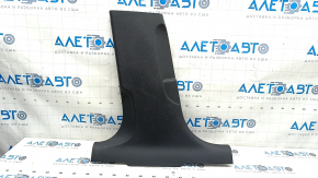 Center pillar trim lower left Audi A6 C7 12-18 black, scratches