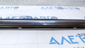 Molding door-glass central front right Honda Accord 13-17 abrasions, broken fastening