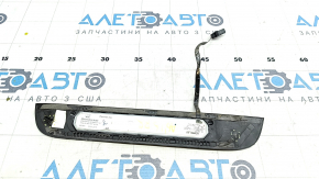 Door sill trim outer rear right Audi A6 C7 12-18 black, with chrome, with backlight, broken guides
