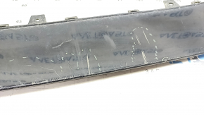 Front bumper trim Audi A6 C7 16-18 rest, black, scratches