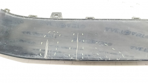 Front bumper trim Audi A6 C7 16-18 rest, black, scratches