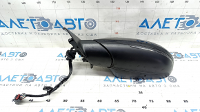 Side mirror left Audi A6 C7 12-18 14+2 pins, for auto warehouse, BSM, turn signal, auto-dimming, black
