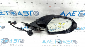 Side mirror right Audi A6 C7 12-18 14+2 pins, for auto warehouse, BSM, turn signal, auto-dimming, black