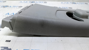 Upper center pillar trim left belt Hyundai Santa FE Sport 13-18 gray, scuffs, broken mount