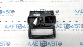 Air duct deflector for central console with trim BMW X5 G05 19-22 glossy black, worn