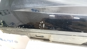Right threshold Audi A6 C7 16-18 rest, s-line, black, scratches
