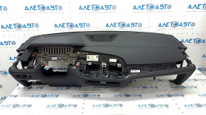 Torpedo front panel with AIRBAG BMW X5 G05 19-23 black
