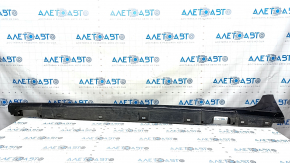 Left threshold Audi A6 C7 16-18 rest, s-line, black, scratches
