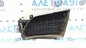 Front bumper eyelets right complete Tesla Model S 12-15 pre-rest with actuator, chrome, chrome defect