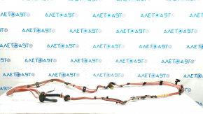 Battery cable through the entire body of the Audi A6 C7 12-17, the connector is broken