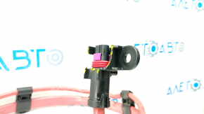 Battery cable through the entire body of the Audi A6 C7 12-17, the connector is broken