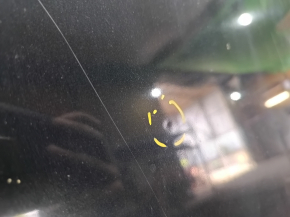Hood naked Tesla Model S 12-15 pre-rest aluminum green PMSG, butt